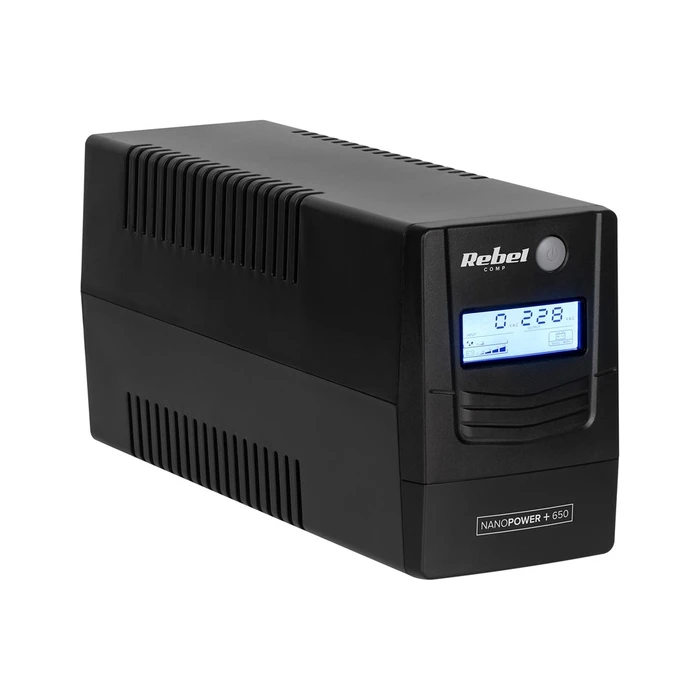UPS Rebel Nanopower Plus 650, Off-line, Sinusoida, 650VA, 360W , LCD, USB