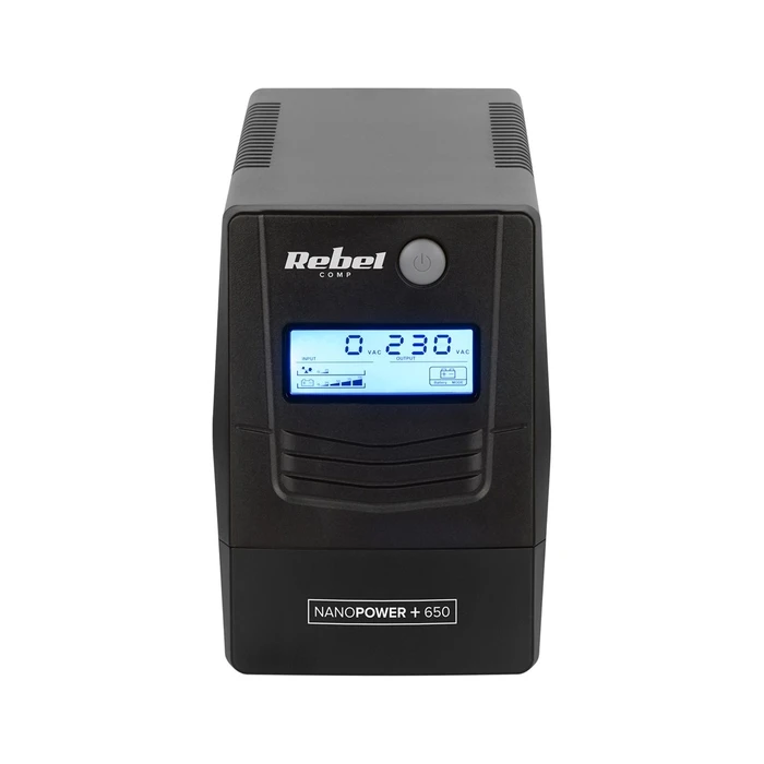 UPS Rebel Nanopower Plus 650, Off-line, Sinusoida, 650VA, 360W , LCD, USB