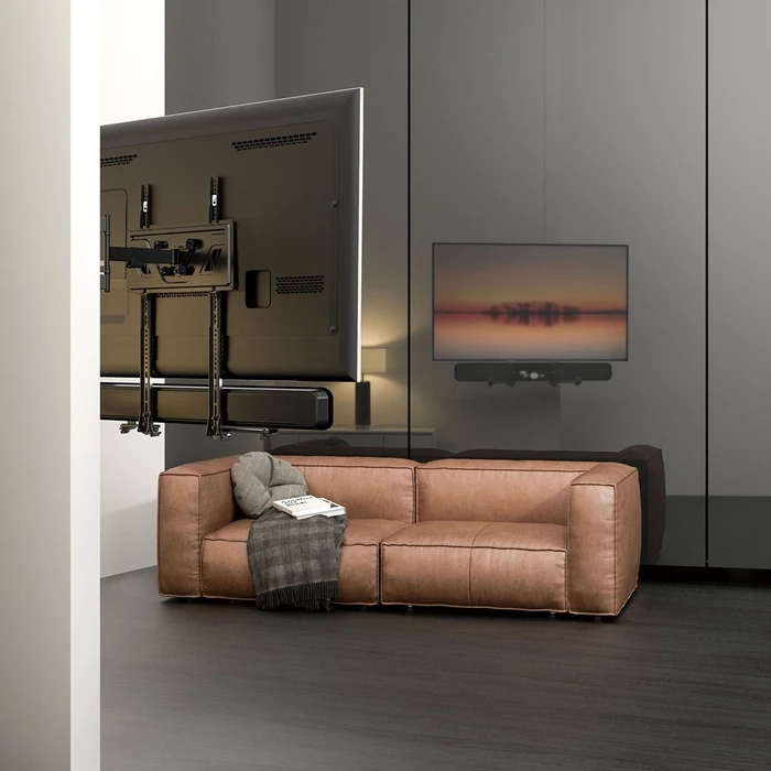 Βάσεις Ηχείων Maclean MC-914 Universal Soundbar Under TV up to 15kg VESA Space Saving