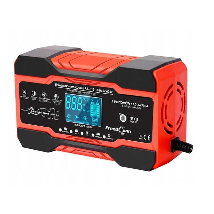 Εκκινητής Μπαταρίας Αυτοκινήτου FreedConn RJ-C 121001A 12V, 10A /24V 5A