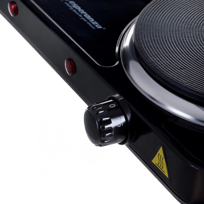 Επιτραπέζια Εστία Esperanza EKH014K Stove 2 zone (s), Black