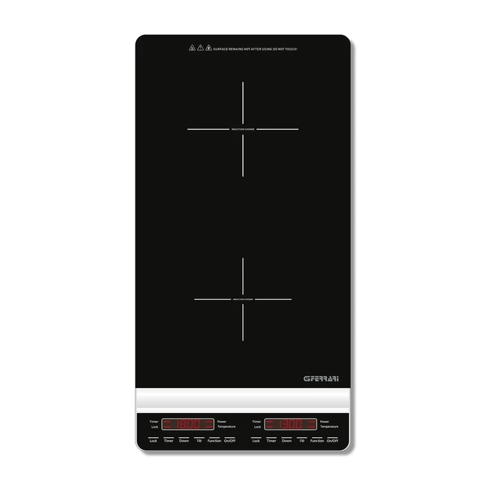 Επιτραπέζια Εστία G3Ferrari Dinamiko Deep Black Countertop 29.5 cm Zone induction 2 zone(s)