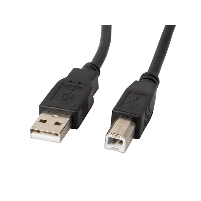Καλώδιο USB Lanberg CA-USBA-11CC-0010-BK 1 m 2.0 Type-B Black