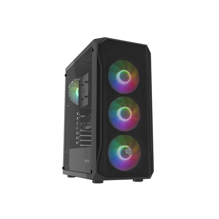 Κουτί Η/Υ Natec FURY SHOBO SH4F RGB MIDI TOWER with WINDOW Black