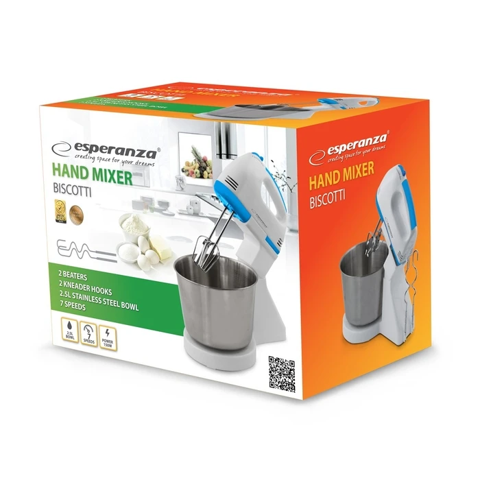 Μίξερ Esperanza EKM019WB Mixer with bowl