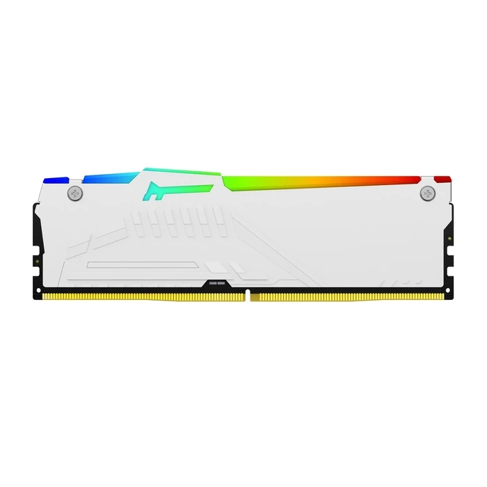 Μνήμη RAM Σταθερού DDR5 128GB Kingston Technology FURY Beast 5600MT/s CL40 DIMM (Kit of 4) White RGB XMP