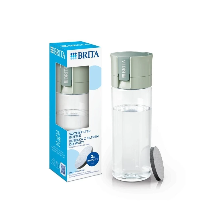 Παγούρι Brita Vital Green 2-disc filter bottle