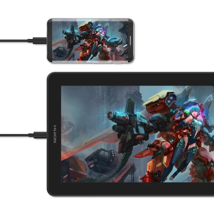 Ταμπλέτα Σχεδίασης Huion Kamvas 13 Green 5080 lpi 293.76 x 165.24 mm USB