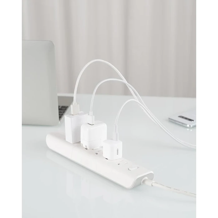 Φορτιστής Πρίζας Aukey PA-B1 Universal White AC Indoor