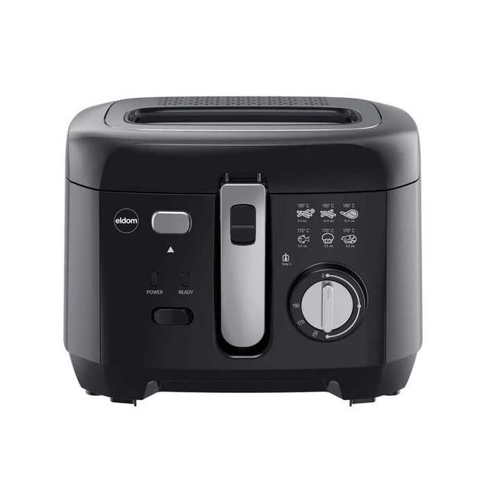 Φριτέζα Eldom FREET, 2.5 L, 400 g of fries, removable oil tank, Black
