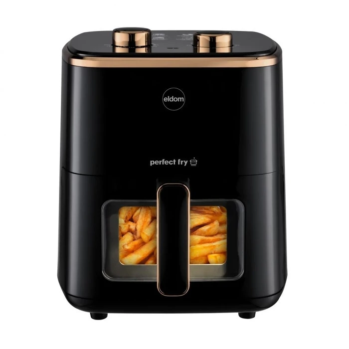 Air Fryer Eldom FRITTA fat-free, capacity 5.0 l, adjustable temp., clock, 1500 W