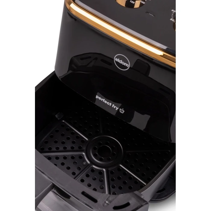 Air Fryer Eldom FRITTA fat-free, capacity 5.0 l, adjustable temp., clock, 1500 W
