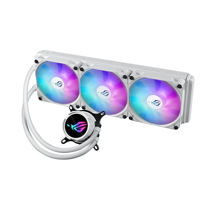 Υδρόψυξη CPU Asus ROG Strix LC III 360 ARGB White Edition Liquid cooling kit 12 cm