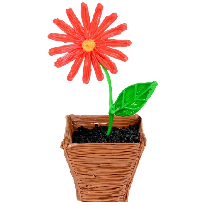 3D Printer Filament 3Doodler Primary Pow Mixed Bag 250 Compostable plastic Blue, Green, Grey, Red 1 g