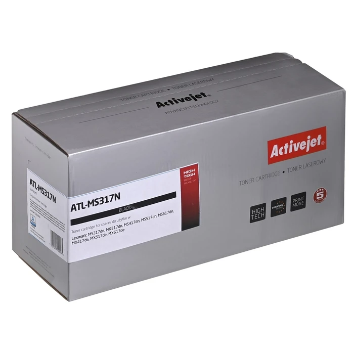 Toner Συμβατό Activejet ATL-MS317N Lexmark 51B2000, Supreme; 2500 pages; Black)