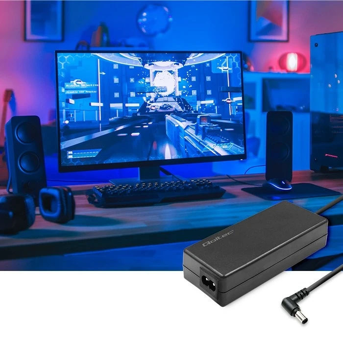 Universal Τροφοδοτικό Qoltec 52400 for Samsung 30W, 14V, 2.1A, plug 6.5*4.4