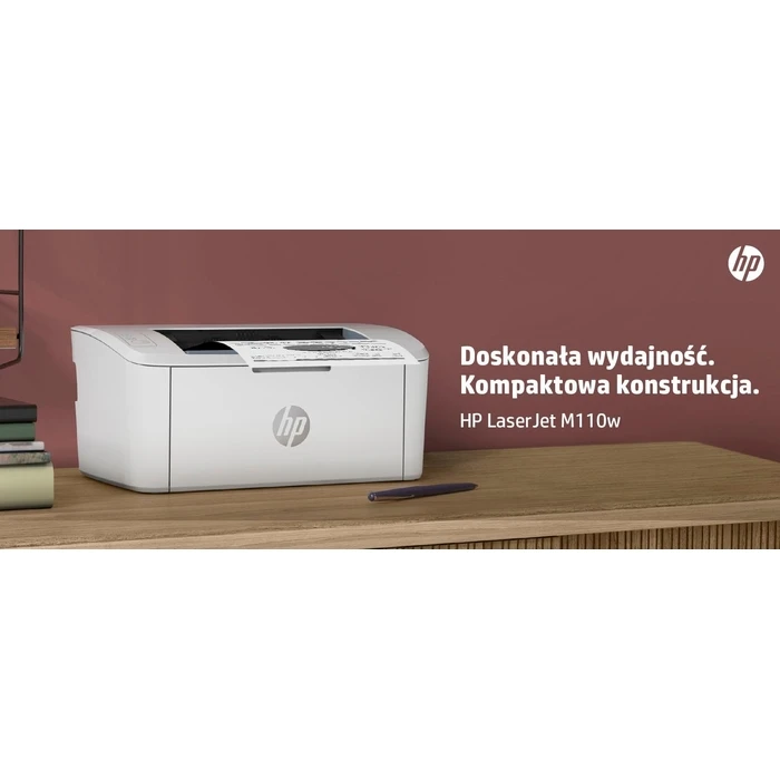 Εκτυπωτής HP laserJet M110w Black and White, Compact Size