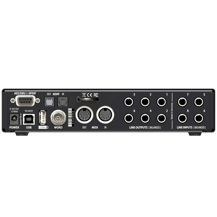Επαγγελματική Κάρτα Ήχου RME Fireface UCX II - USB [20 IN/ 20 OUT] audio