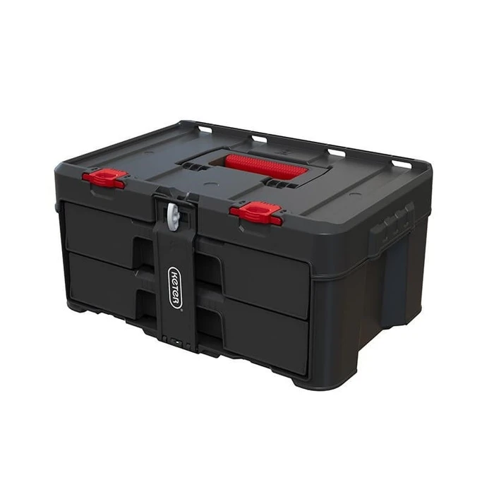 Εργαλειοθήκη Keter Stack'N'Roll (17210832/253384) 2 drawers Black