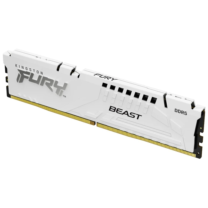 Μνήμη RAM Σταθερού DDR5 32GB Kingston Technology FURY Beast 5200MT/s CL40 DIMM (Kit of 2) White XMP