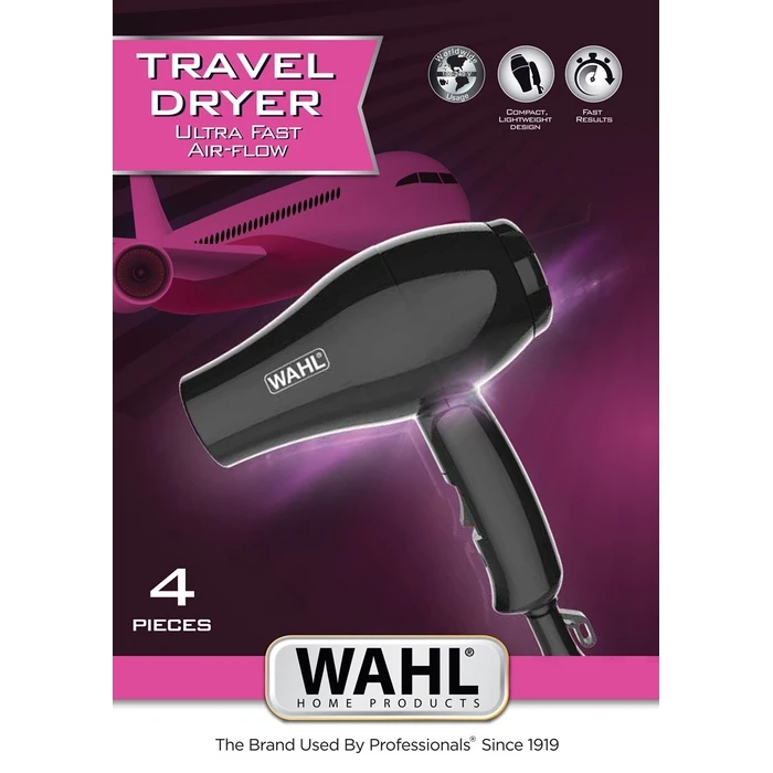 Πιστολάκι Μαλλιών Wahl 3402-0470 1000 W Black
