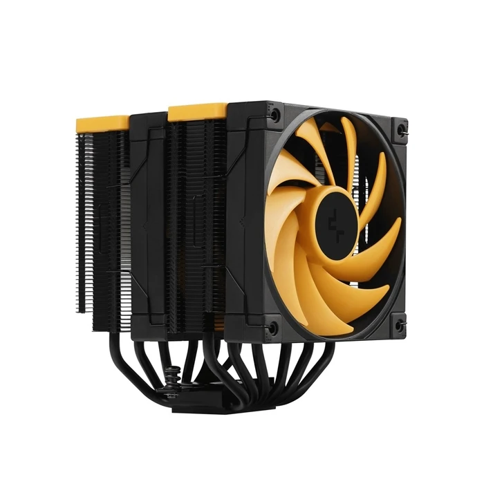 Ψύκτρα CPU Deepcool AK620 Zero Dark Zoria Air cooler 12 cm Black, Yellow 1 pc(s)