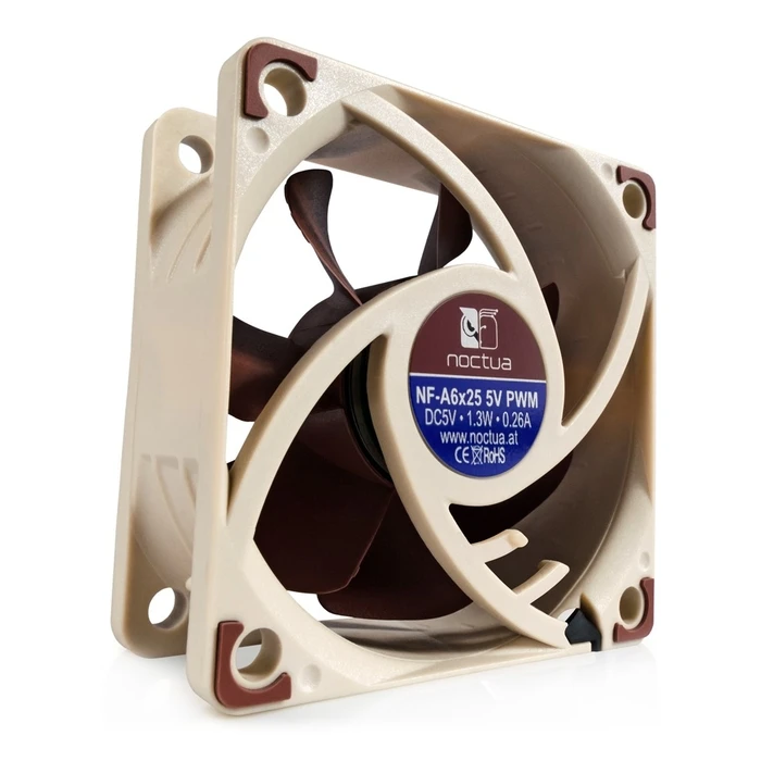Case Fan Noctua NF-A6x25 5V PWM Computer 6 cm Beige