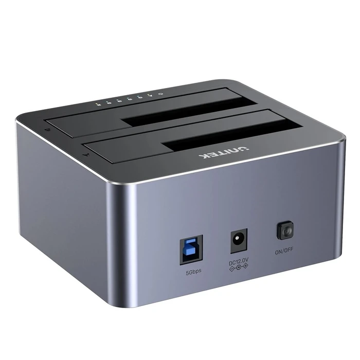 Docking Station Σκληρών Δίσκων Unitek CLONING 2X SATA 2,5"/3,5" USB 5GB