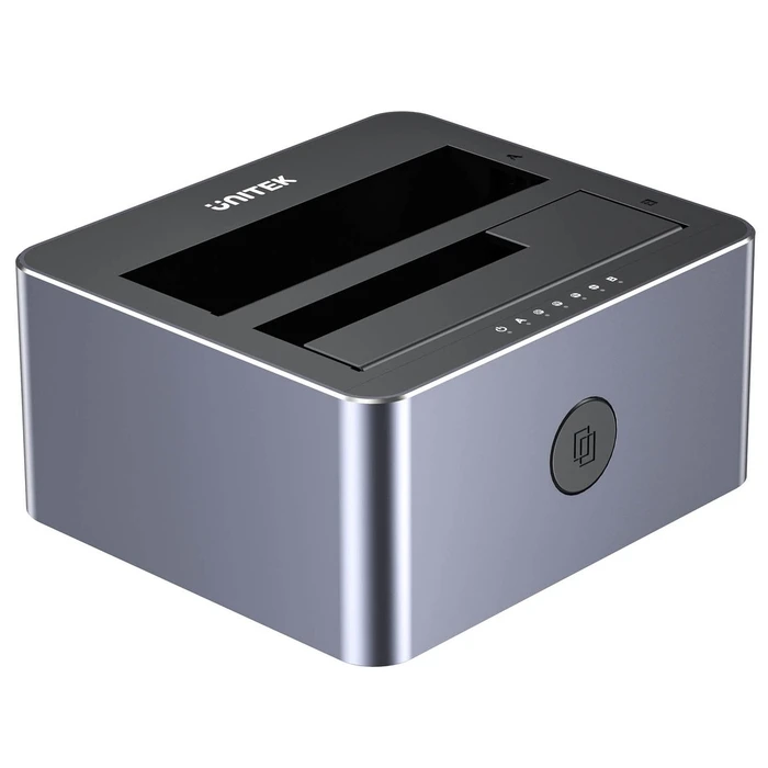 Docking Station Σκληρών Δίσκων Unitek CLONING 2X SATA 2.5" 3.5" USBC 10GB