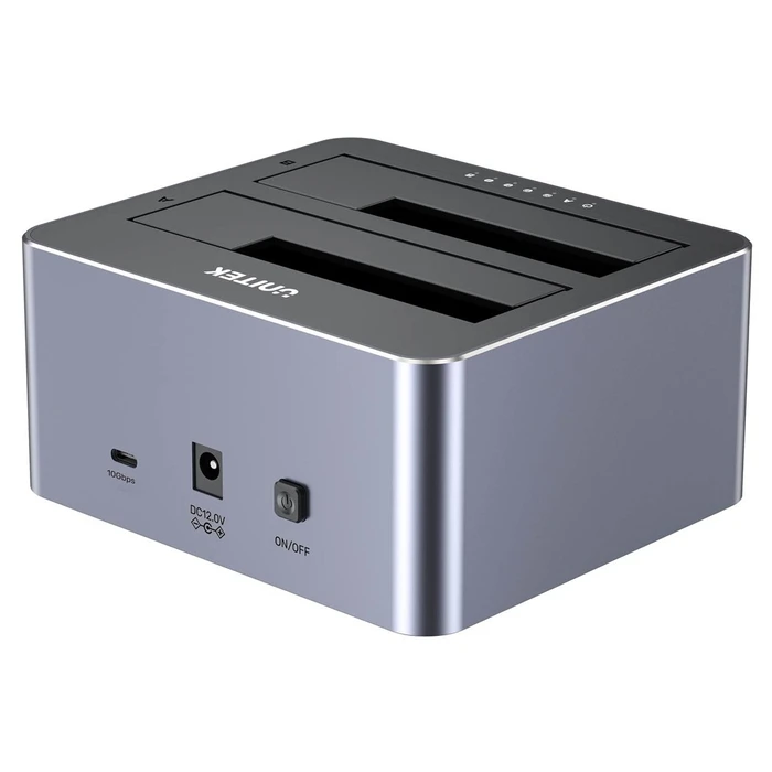 Docking Station Σκληρών Δίσκων Unitek CLONING 2X SATA 2.5" 3.5" USBC 10GB