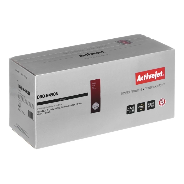 Drum Συμβατό Activejet DRO-B430N (OKI 43979002; Supreme; 25000 pages, Black)