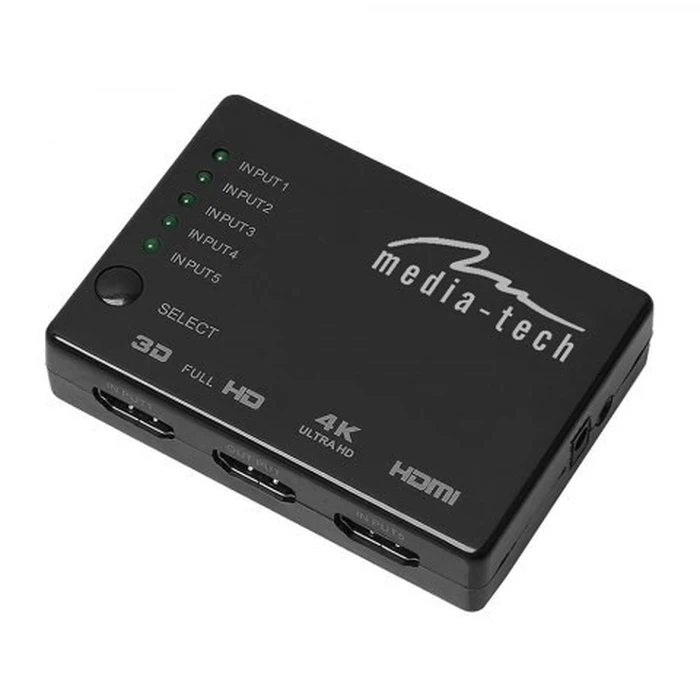 HDMI Switch Media Tech 5x HDMI 4K MT5207