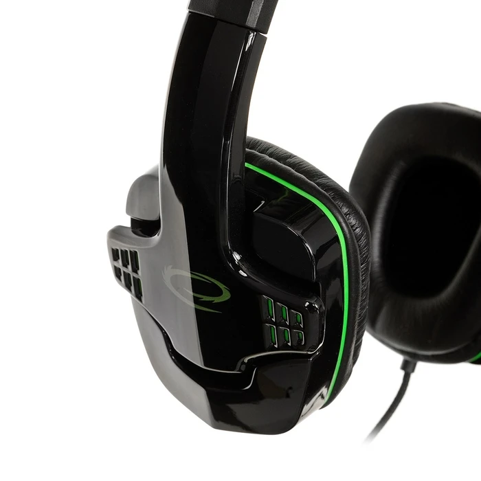 Headset Esperanza EGH310G with microphone Headband Black, Green