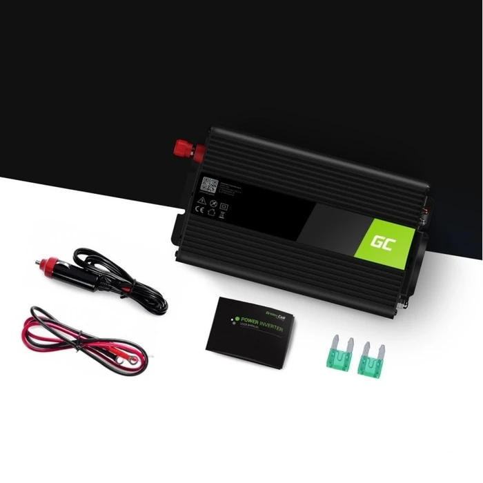Inverter Αυτοκινήτου Green Cell INV04DE 500W Black