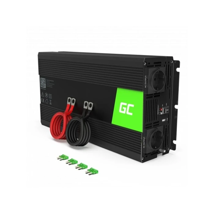 Inverter Αυτοκινήτου Green Cell INV21 6000W Black