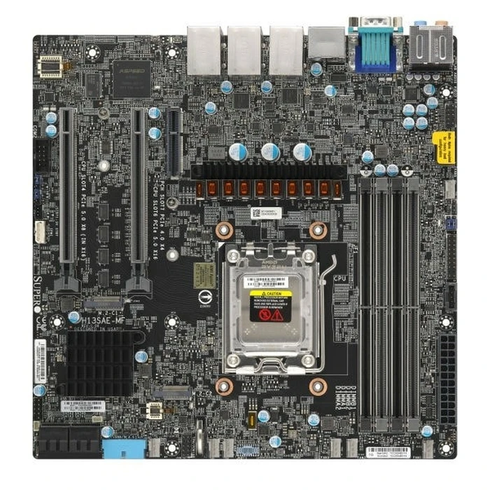 Motherboard Supermicro MBD-H13SAE-MF AMD B650 Socket AM5 micro ATX