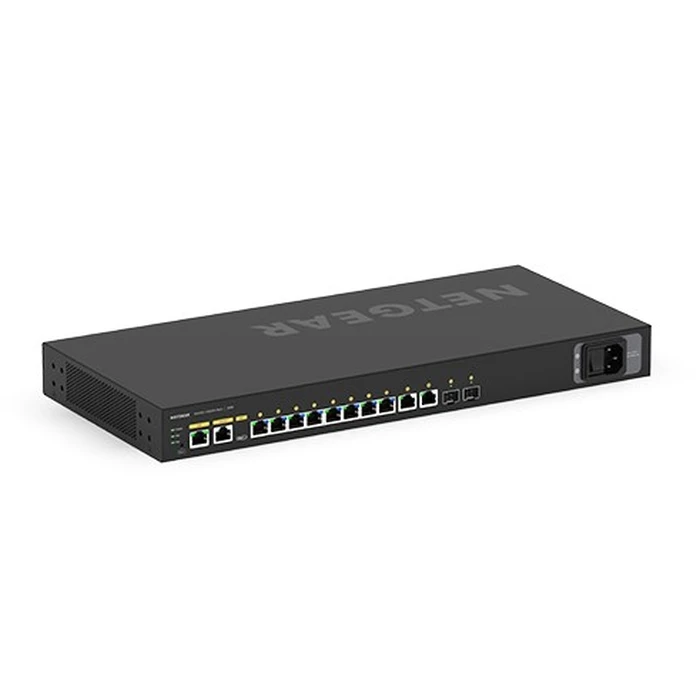Network Switch Netgear M4250-10G2XF-PoE+ Managed L2/L3 Gigabit (10/100/1000) (PoE) 1U Black