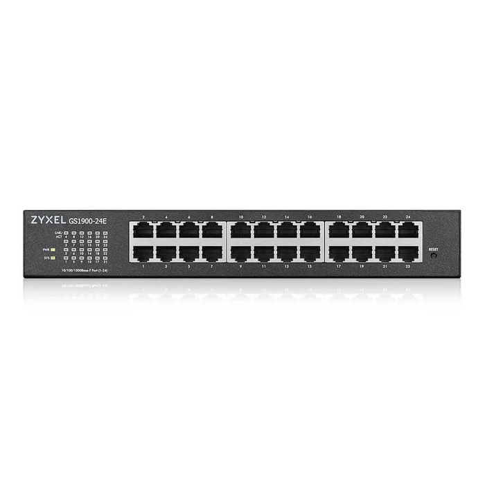 Network Switch Zyxel GS1900-24E-EU0103F Managed L2 Gigabit (10/100/1000) 1U Black