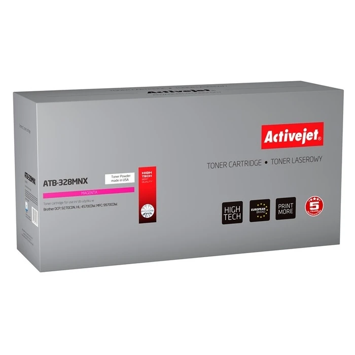 Toner Συμβατό Activejet ATB-328MNX with Brother TN-328M; Supreme; 6000 pages; magenta
