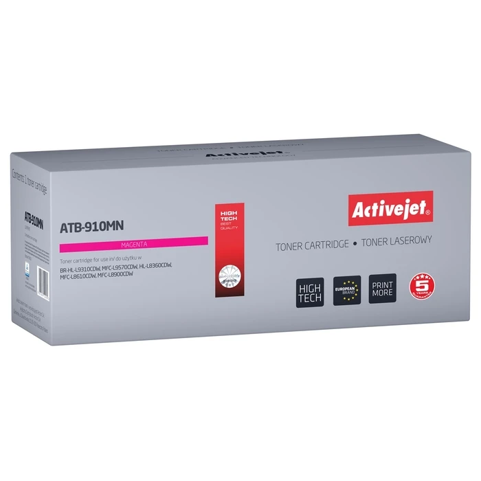 Toner Συμβατό Activejet ATB-910MN (Brother TN-910M; Supreme; 9000 pages; magenta)