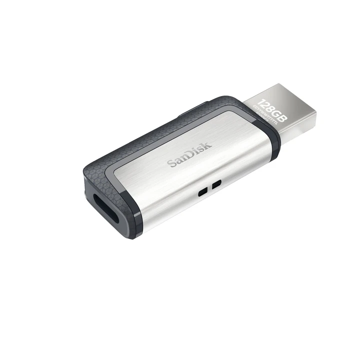 USB Flash 128GB SanDisk Ultra Dual Drive Type-C Type-A / Type-C 3.2 Gen 1 (3.1 Gen 1) Black,Silver
