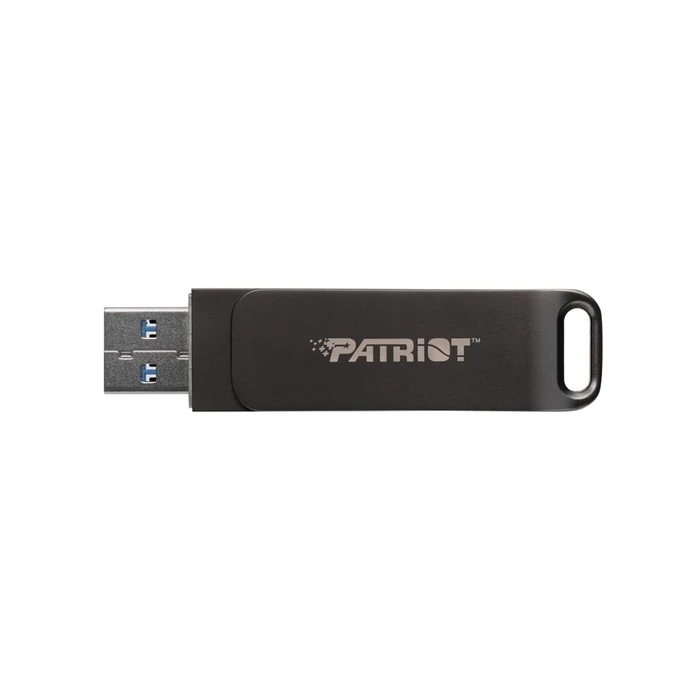 USB Flash 256GB Patriot Rage R550 100 MB/S USB A+C Swivel Design (PE256GR550DSAD) Black