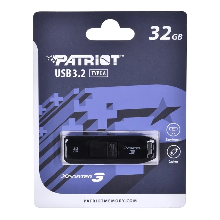 USB Flash 32GB PARTIOT Xporter 3 Type A USB 3.2