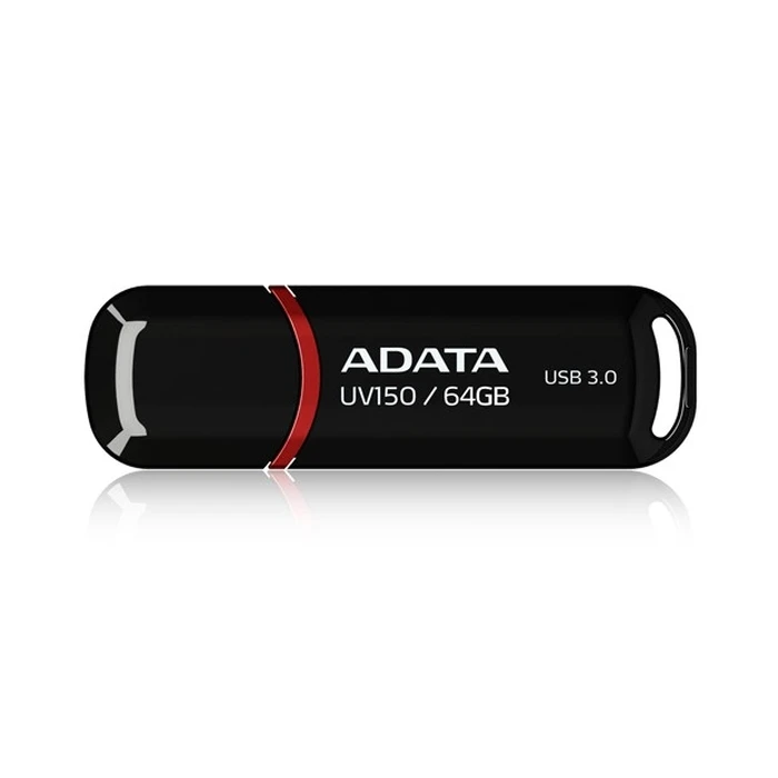 USB Flash 64GB Adata DashDrive UV150 Type-A 3.2 Gen 1 (3.1 Gen 1) Black