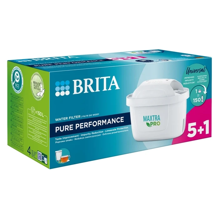 Ανταλλακτικό Φίλτρο Νερού Brita MX+ Pro Pure Performance 5+1 pcs