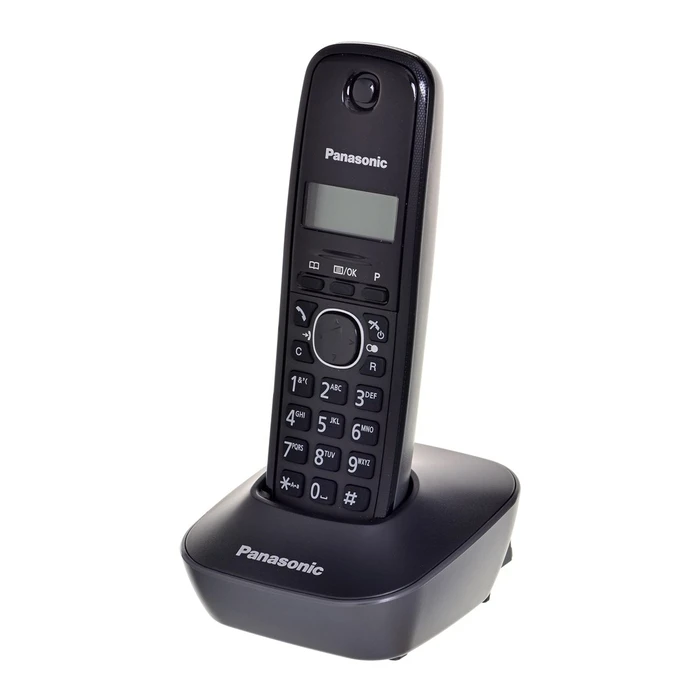 Ασύρματο Τηλέφωνο Panasonic KX-TG1611 DECT Black Caller ID