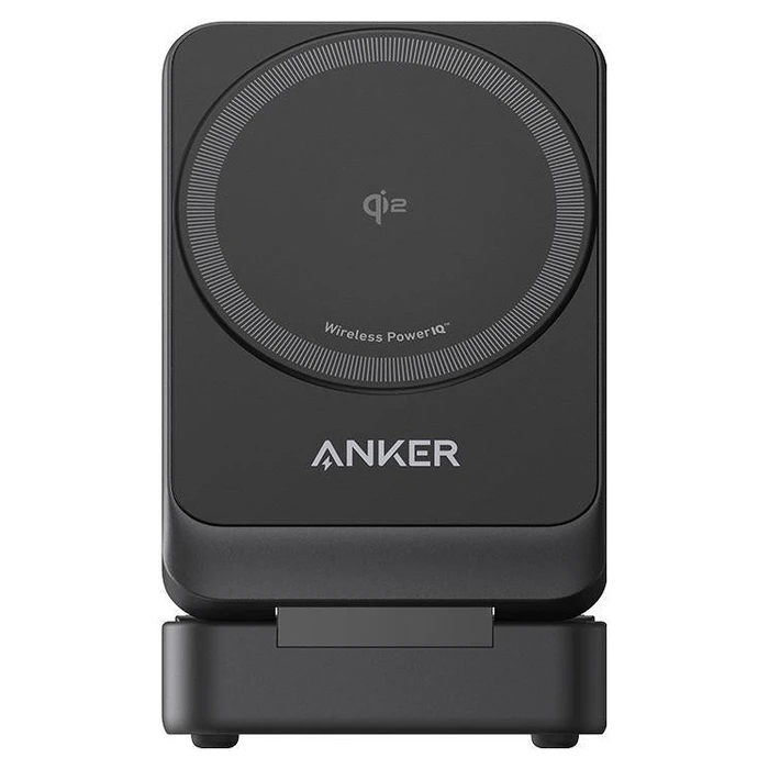 Ασύρματος Φορτιστής Anker MAGNETIC MAGGO 15W 3IN1 Black
