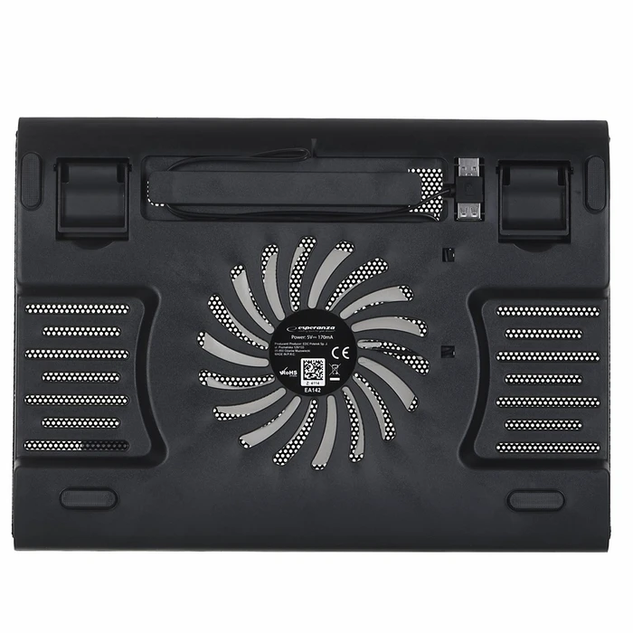 Βάση Laptop Esperanza EA142 stand Black