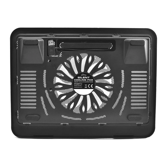 Βάση Laptop Media Tech SILENT Cooling PAD MT2660 Black