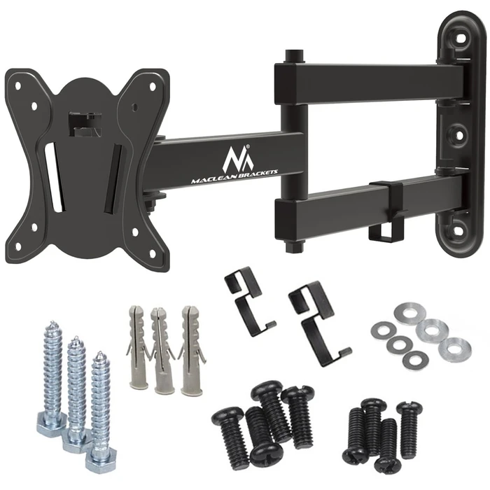 Βάση Τηλεόρασης Maclean MC-417 Full Motion Wall Mount 13-32" 30kg max. VESA 100x100 Black